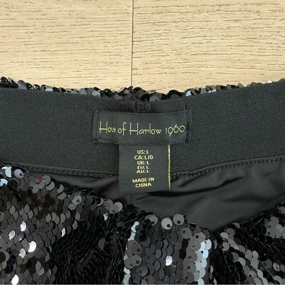 NWOT House of Harlow 1960 Sequin Pants - Picture 4 of 6